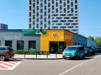 Просторная ул., 7 - 1 827 кв. м. - Продажа Арендного бизнеса / Супермаркет Пятерочка