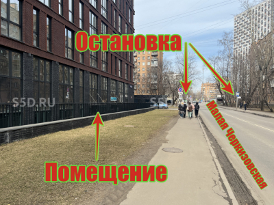 Москва, ул.Лермонтовская 1 / Площадь 167.3 м2 / Продажа ПСН