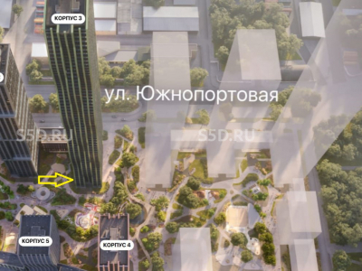 Москва, ЮВАО, Южнопортовая улица 28А корп 3  / 41,1 м2 / Продажа ПСН