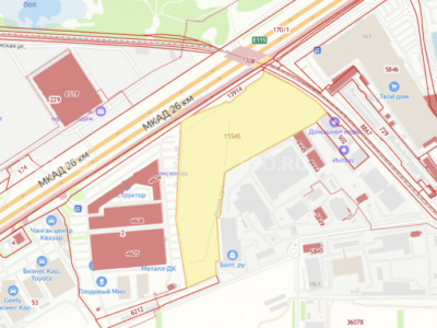 п. совхоз имени Ленина, 25 км. МКАД - 6,63 га - Продажа коммерческой земли