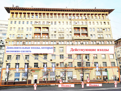 Земляной Вал, д. 21/2 стр. 1 – 1113.7 кв.м - Продажа / Готовый арендный бизнес