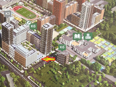 Москва, 2-й Котляковский пер вл 1, ЖК Life Варшавская / 117 м2 / Продажа помещения свободного назначения с НДС