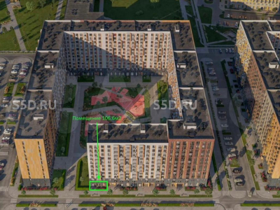 СЗАО Московская обл., г.о. Химки, д. Юрлово, жилой комплекс Пятницкие Луга, к1/1/  106.6 тм2/ Аренда ПСН