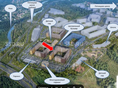 ЖК Пятницкие Луга, МО., г.о. Химки, д. Юрлово к 1/2 / 129,2 м2 / Продажа АБ