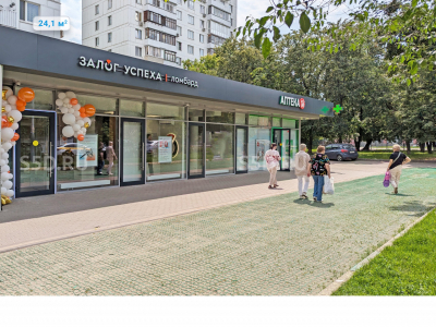 г .Москва, ул. 1-я Hoвокузьминcкaя 21к.2 / 24.1 кв.м./ Продажа арендного бизнеса.