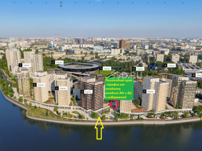 Москва, ЮАО, ЖК Форивер Foriver, Эдуарда Стрельцова дом 2 / 389,5 кв.м. / Продажа Помещения c НДС