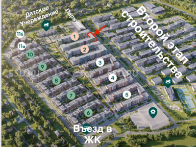 с. Перхушково, ЖК «Равновесие» корпус 1 - 280.7 м2 / Аренда помещения свободного назначения