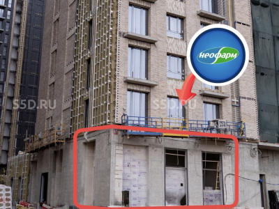 ЖК Селигер Сити, корп. Левенгук - 74.88 кв.м / Продажа ГАБ Аптека Нео-фарм