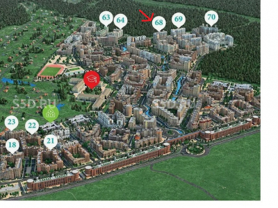 МО, Одинцовский го, с. Лайково, дом 68 - 54,5 кв.м. / Продажа Готового Арендного Бизнеса / Продукты