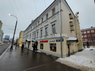 Бауманская ул, дом 44 стр.1 - 170 кв.м/Продажа торгового помещения с арендатором Бургер Мираторг