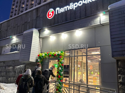 Москва, ул. Ленинский проспект д.158с3 - АБ с Пятерочкой