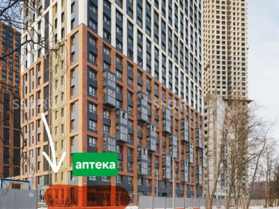 Москва, жилой комплекс Полар, 1.1 - 104 м2/Продажа ГАБ / Аптека Горздрав