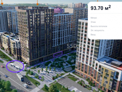 Москва, ул. Новомихайловское ш 1к3 / Продажа ПСН / 93,7 кв.м. в ЖК 1-ый Ясеневский