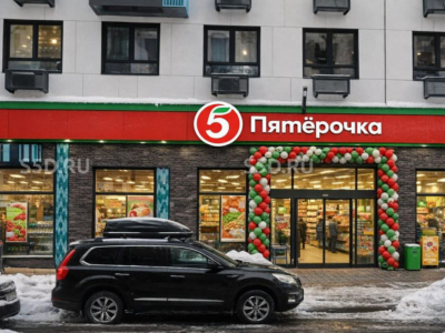 МО, г.о. Домодедово, с. Ям, ул. Мезенцева, д.23, кор.9.1 (ЖК Прибрежный парк) - АБ с Пятерочкой