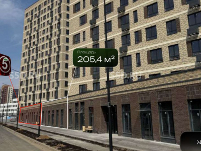 Москва, ЖК Алхимово, ул. Уточкина, 2 к1 - 205.4 кв. м.- Продажа / Торговое помещение