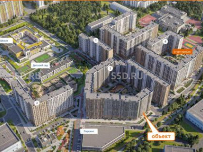 ЖК 1-й Шереметьевский - 195,6 кв. м. - Продажа / ГАБ / Магнит