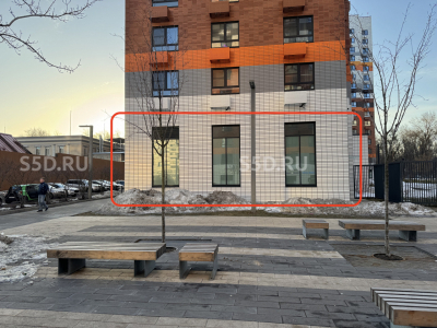 ЖК Дмитровский парк, блок 2 - 129.6 кв. м. - Продажа Торгового помещения / 1 этаж