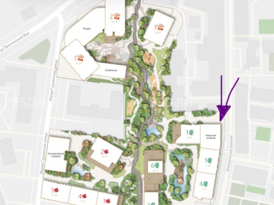 Москва, Средний Тишинский переулок, д.5 / 2 880 м2 / Продажа офисного особняка