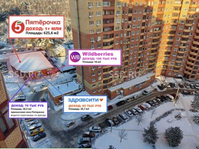 деревня Щемилово, улица Орлова, 6А / Продажа / Арендный бизнес / 748 кв.м