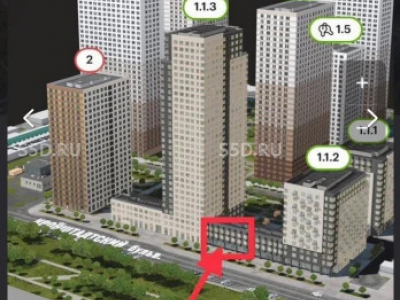 ЖК Кронштадтский 8, корпус 1.1.2 - 113 кв. м. - Продажа /ГАБ/ аредатор кафе Здрасьте