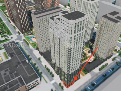 Москва, ЖК Бусиновский парк к. 22.3/ 93 м2/ Аренда ПСН