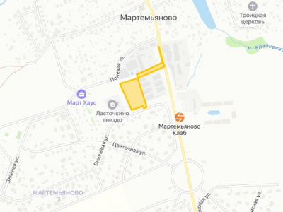 ЗУ ПРОМ Мартемьяново, городской округ Наро-Фоминск /