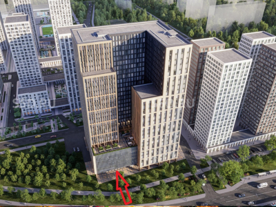 ул. Тагильская, вл. 4, к. 10, МФК, 1 этаж - 15.49 кв.м /Продажа помещения в ЖК Сиреневый Парк/ АФИ2В Тагильская/ свободное назначение
