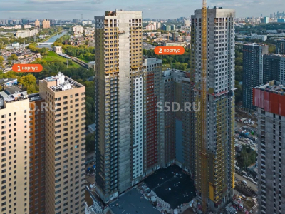 г. Москва, Строительный проезд, д. 9 (ЖК Скай Гарден корп.3)  - 58.9 кв.м / Продажа ПСН