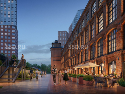Москва, Петра Алексеева, 12с1 - 128.4 кв. м - продажа ПСН в Мануфактуре XIX