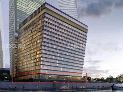 Краснопресненская набережная, уч. №4, ММДЦ «Москва-Сити» (Блок Б) - 564 м² - Продажа / Торговое помещение