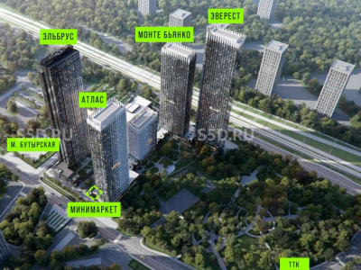 UPSIDE TOWERS, Огородный проезд 4/7к1 башня Атлас - 179 кв.м/ Аренда под минимаркет