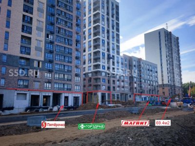 Мо, г. Химки, ЖК 1-й Химкинский к. 1.3 - 69.4 кв.м / Продажа ПСН рядом с Магнитом