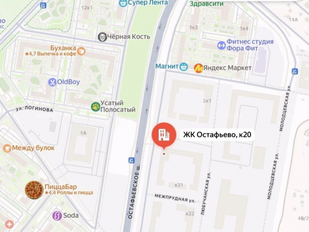 планировка помещения