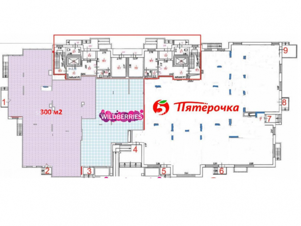 планировка помещения