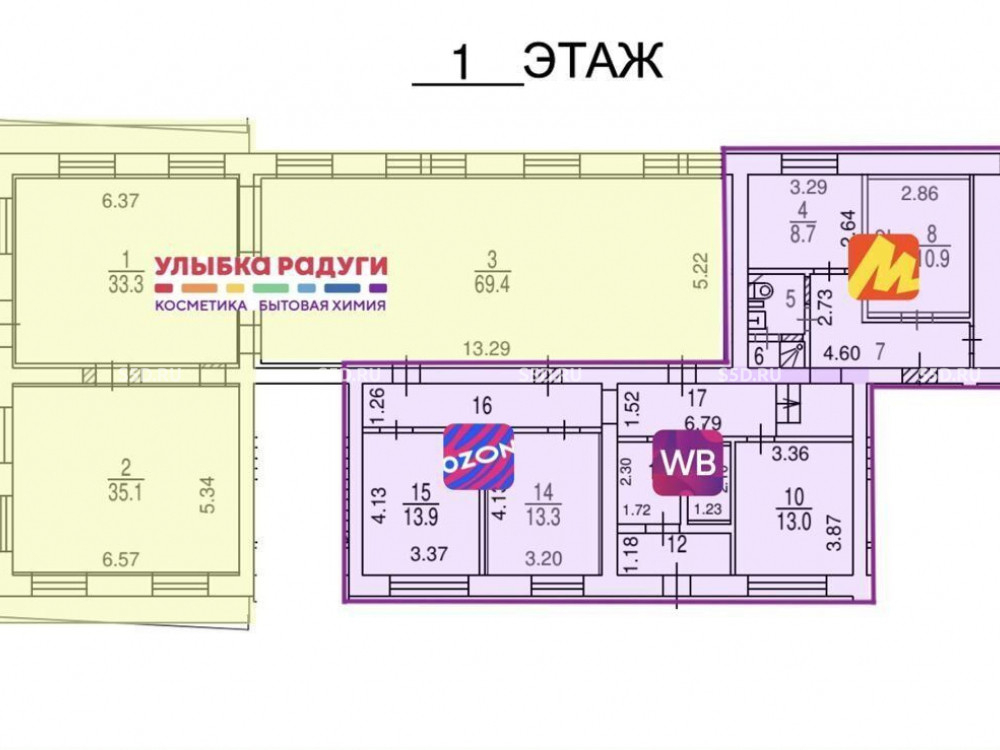 планировка помещения