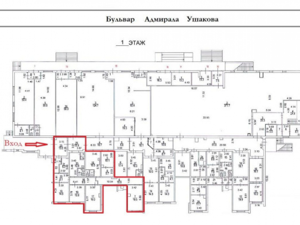 планировка помещения