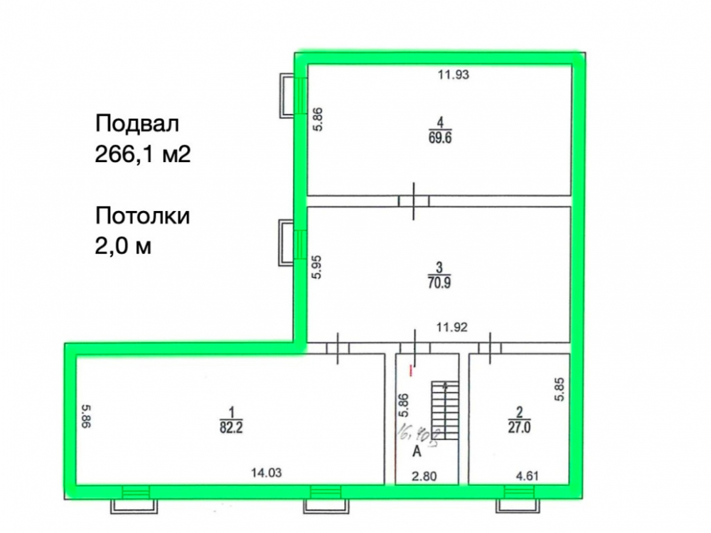 планировка помещения