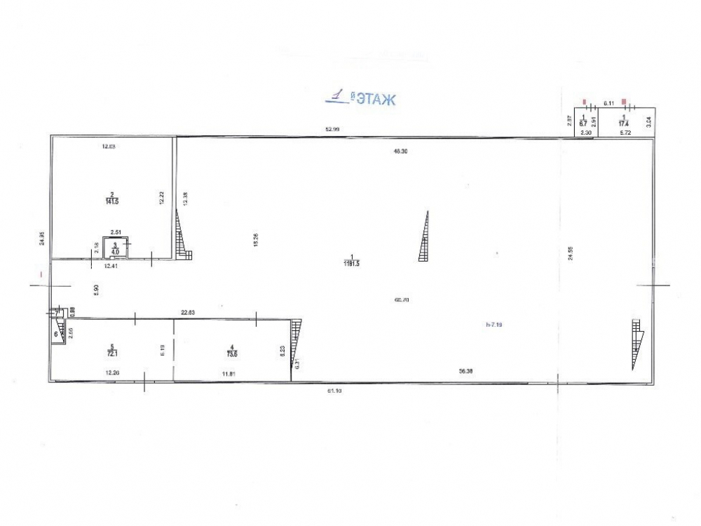 планировка помещения