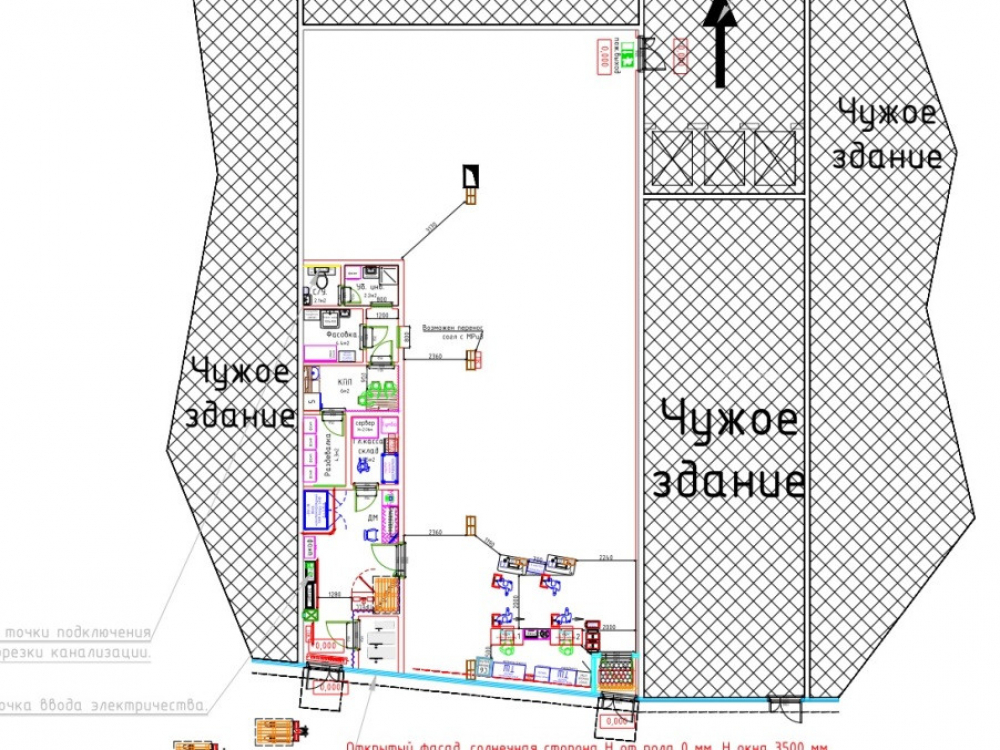 планировка помещения