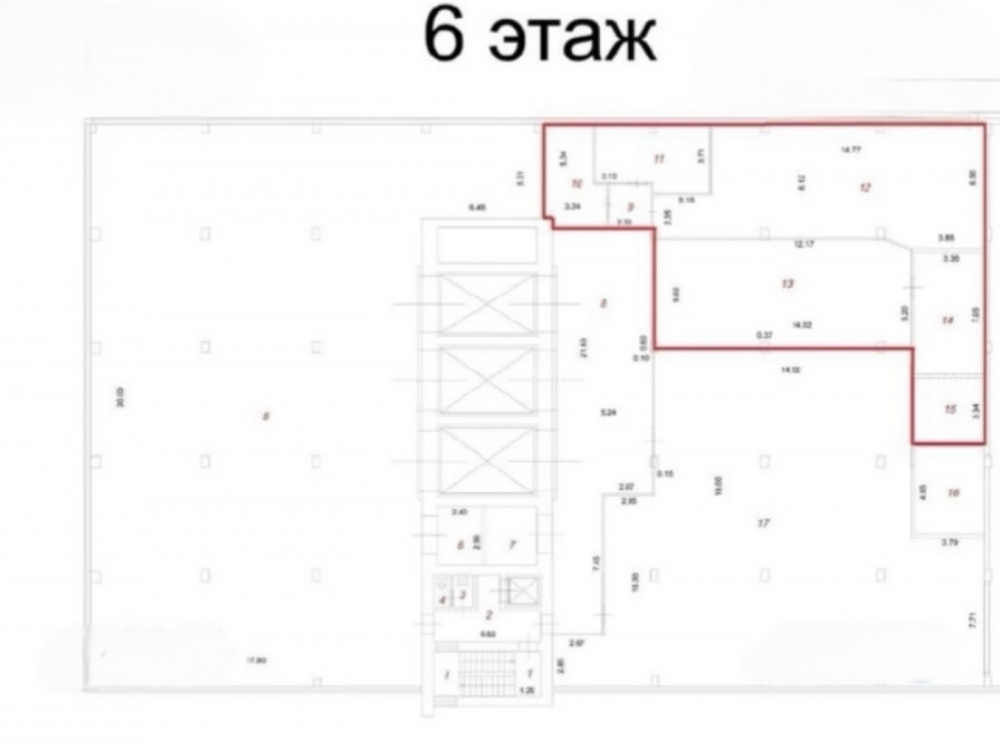 планировка помещения