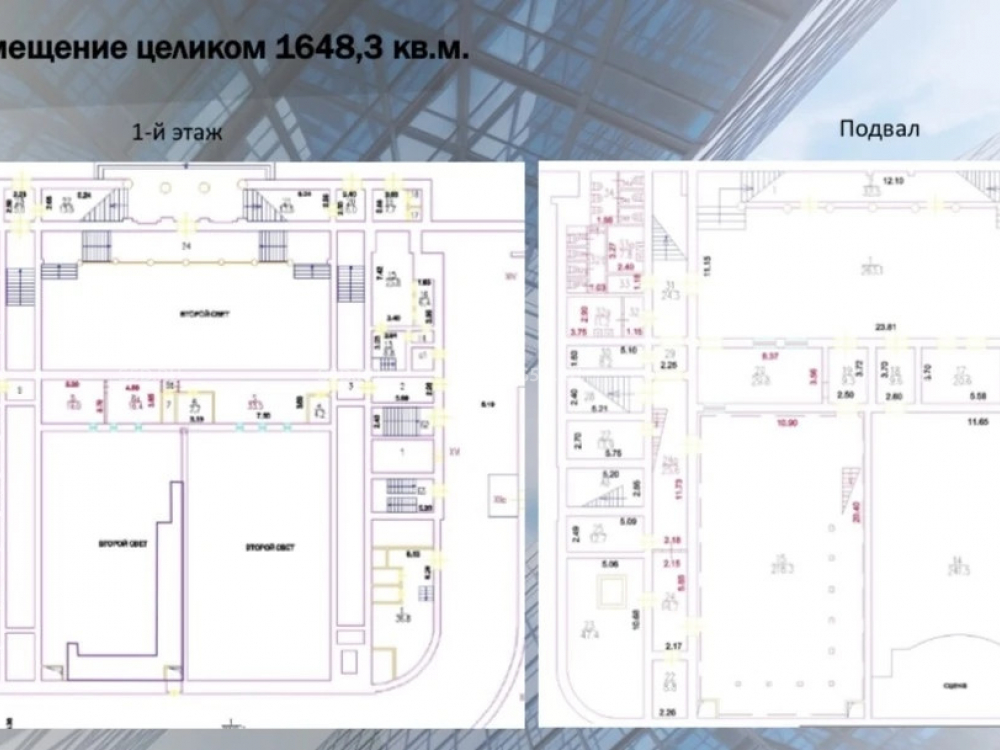 планировка помещения