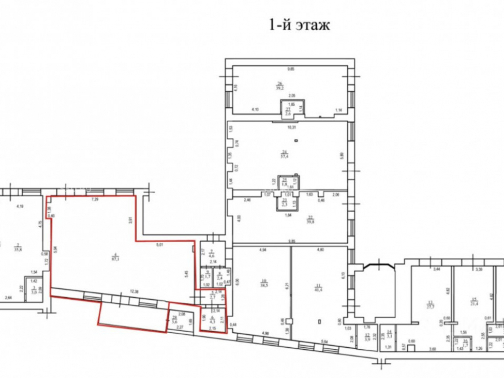 планировка помещения