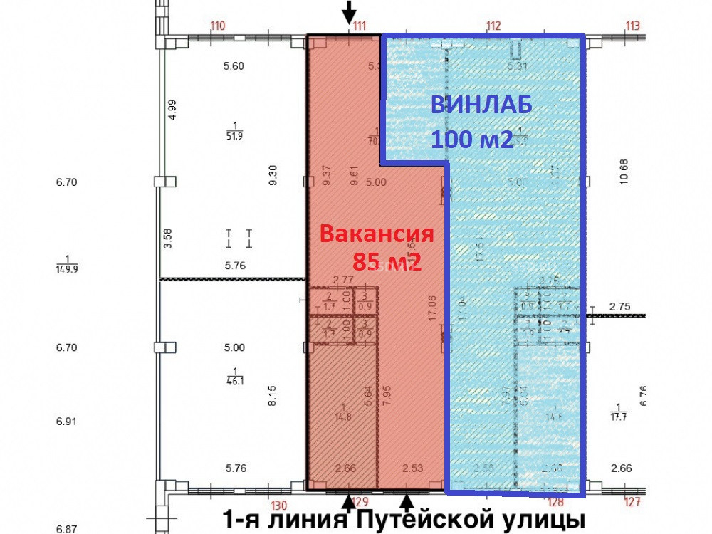 планировка помещения