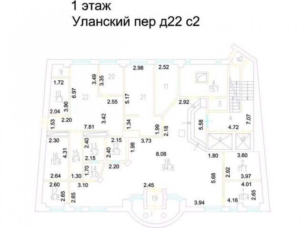 планировка помещения