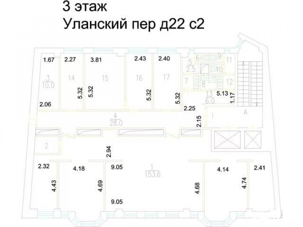 планировка помещения