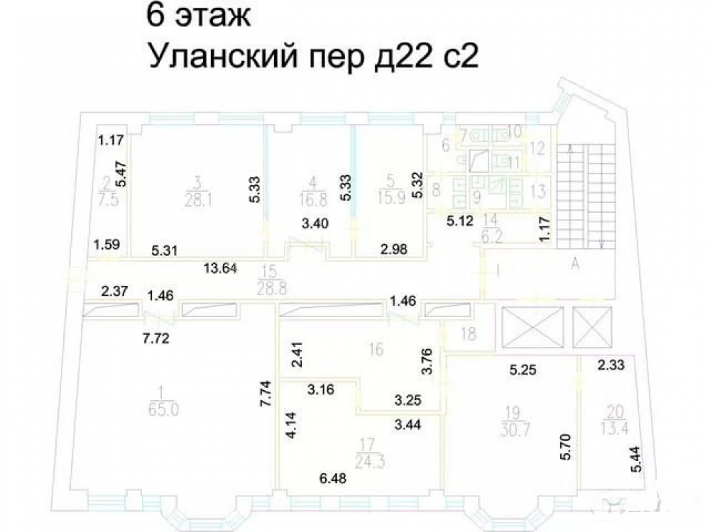 планировка помещения