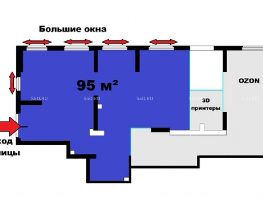 планировка помещения