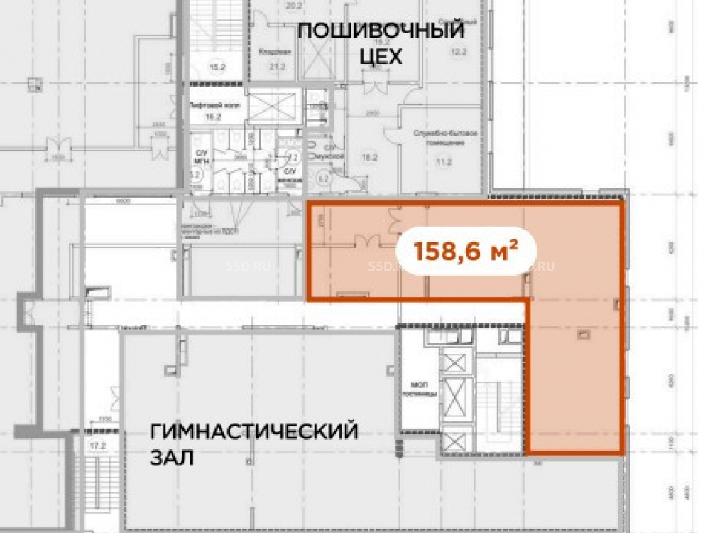 планировка помещения