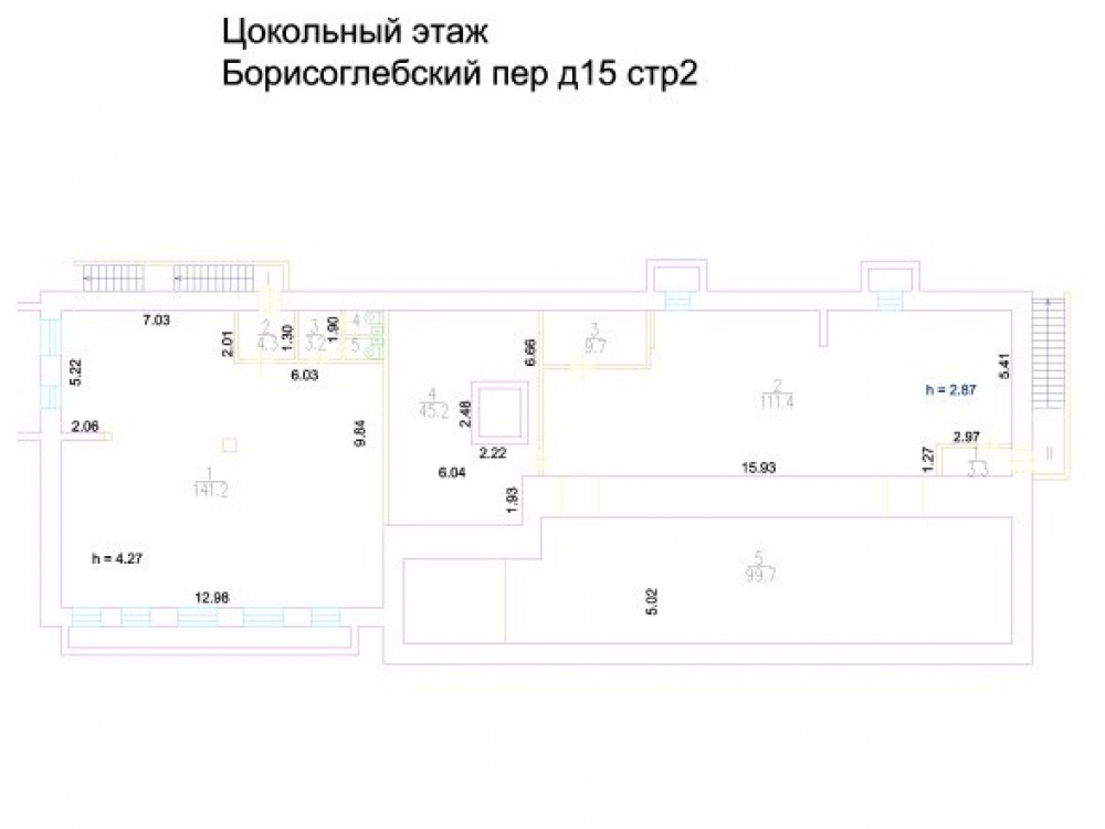 планировка помещения