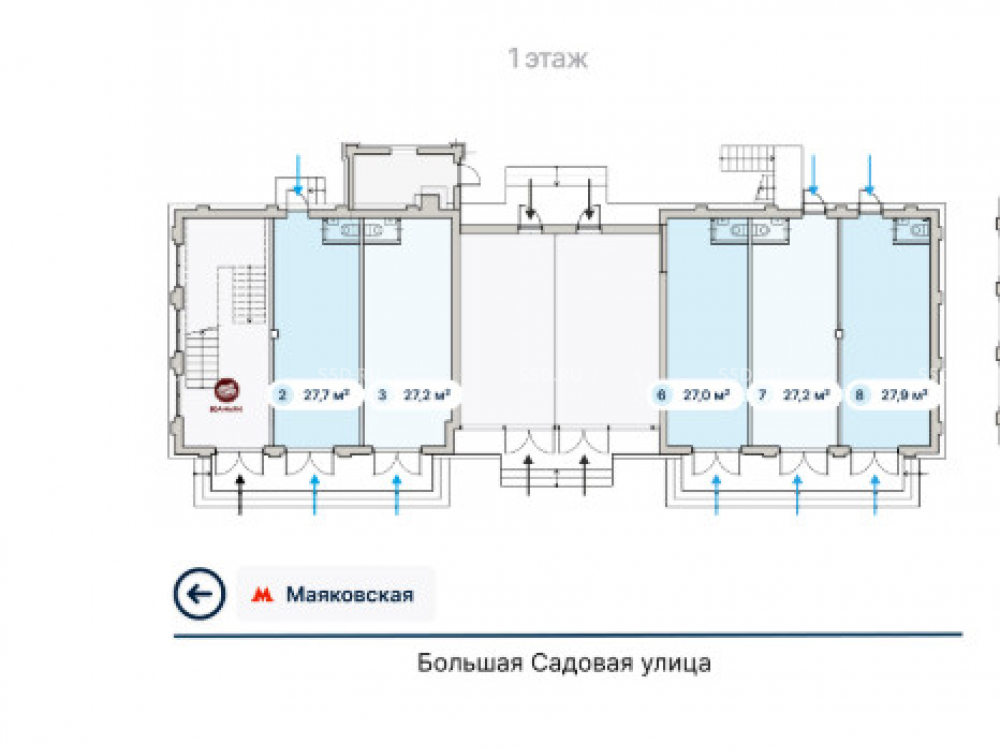 планировка помещения